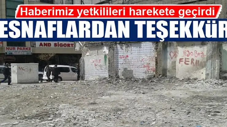 Haberimiz yetkilileri harekete geçirdi