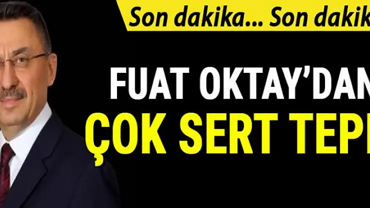 Oktay'dan ABD'ye tepki