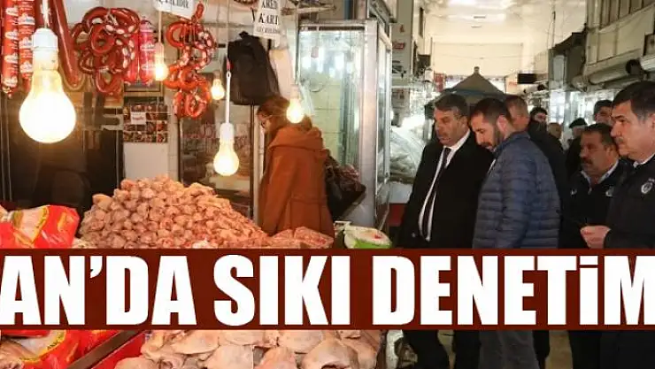 Van'da sıkı denetim!