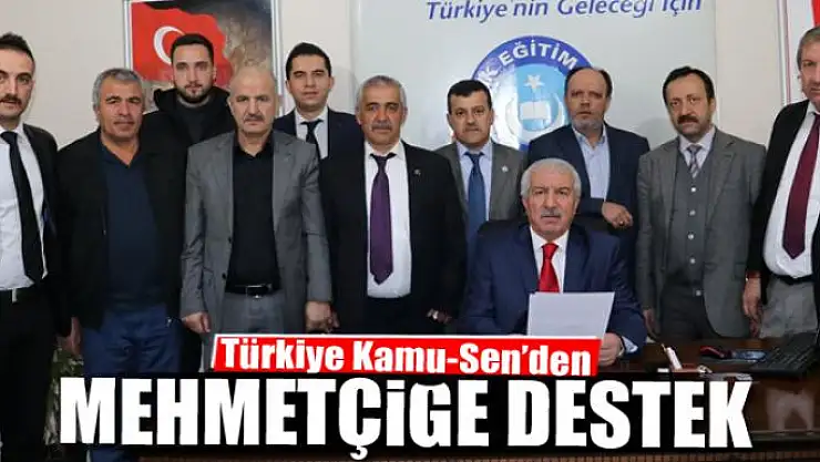 Türkiye Kamu-Sen'den Mehmetçiğe destek