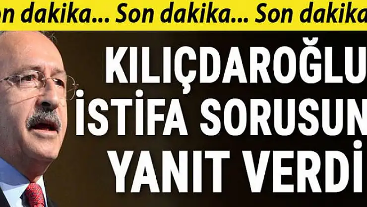 CHP Genel Başkanı Kemal Kılıçdaroğlu açıklama yaptı