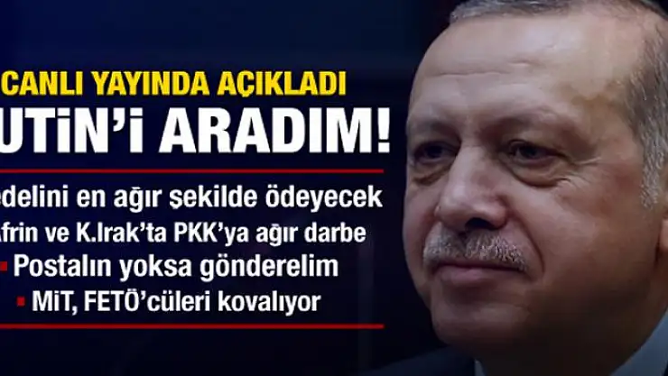 'Dün Putin'le görüştüm, bedelini ödeyecekler'
