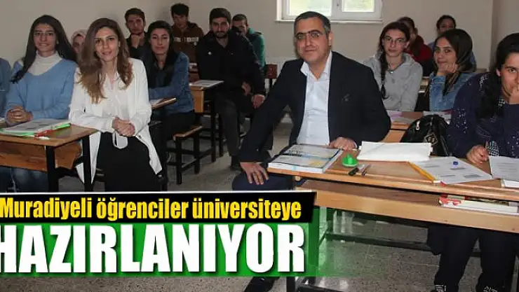 Muradiyeli öğrenciler üniversiteye hazırlanıyor