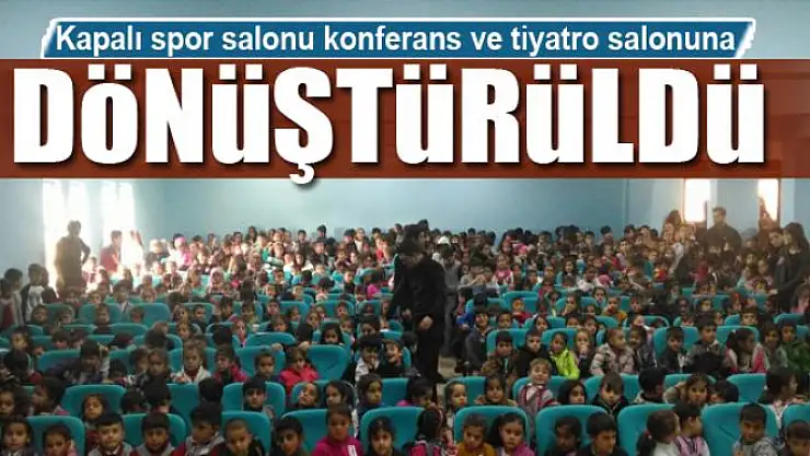 Çaldıran ilçesine konferans ve tiyatro salonu