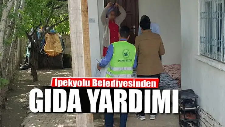 Dar gelirli ailelere gıda yardımı