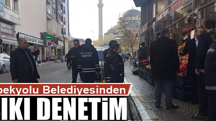 İpekyolu Belediyesinden yol ve kaldırım denetimi 