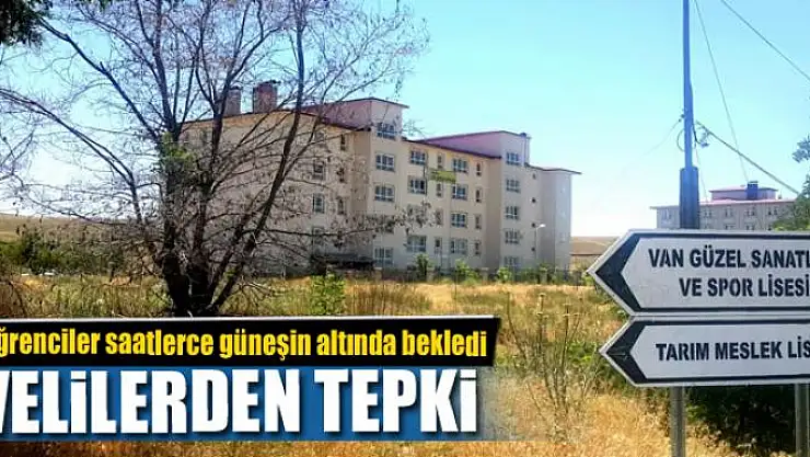 VELİLERDEN TEPKİ