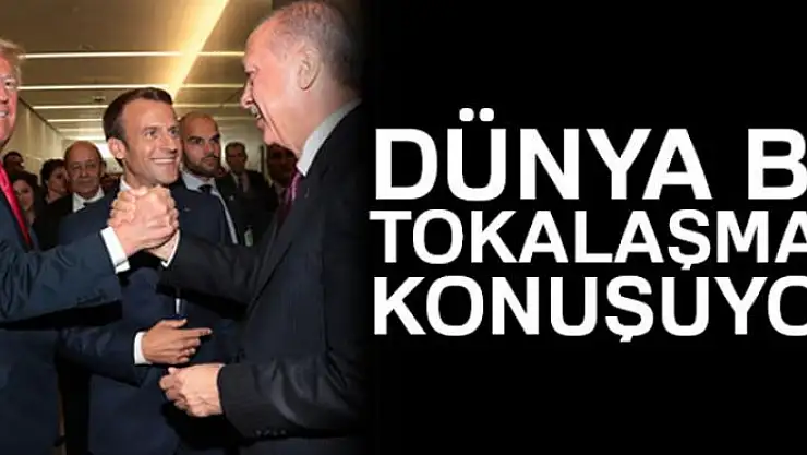 Dünya Erdoğan-Trump tokalaşmasını konuşuyor