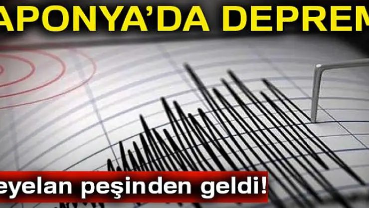 Japonya'da 6.6'lık deprem