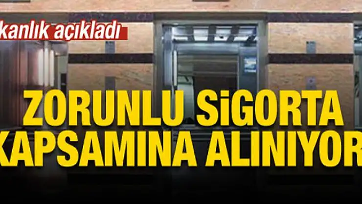 Bakanlık açıkladı! Zorunlu sigorta başlıyor