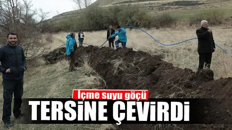 İçme suyu göçü tersine çevirdi 