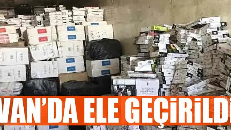 Van'da ele geçirildi