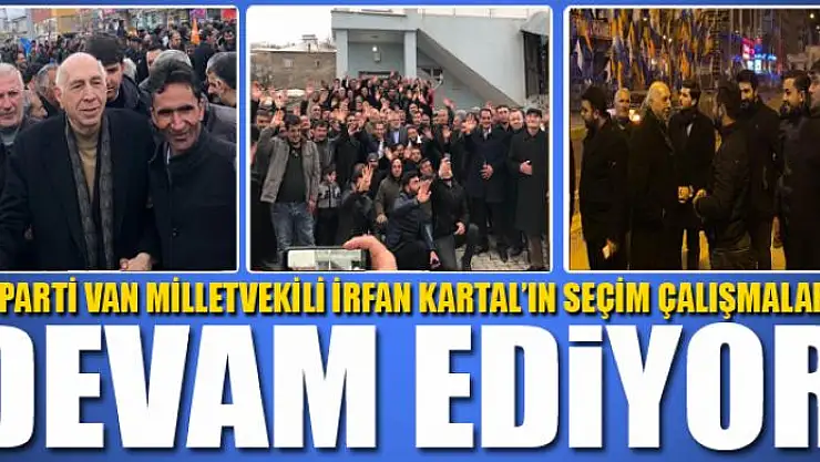 AK Parti'li İrfan Kartal'dan seçim çalışması