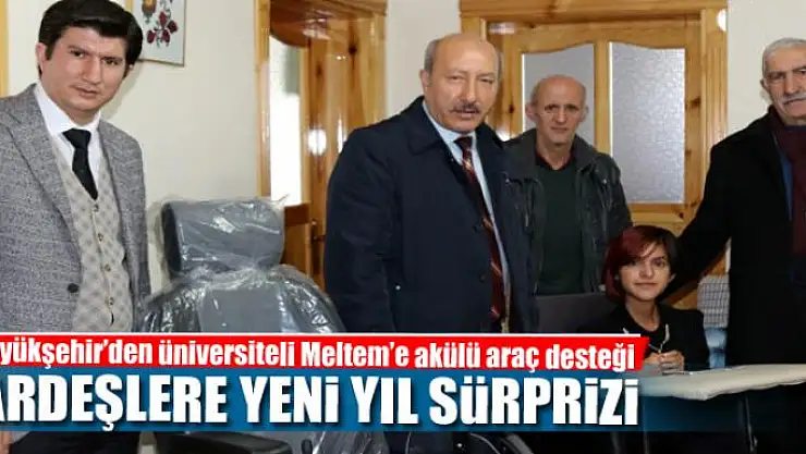 KARDEŞLERE YENİ YIL SÜRPRİZİ 