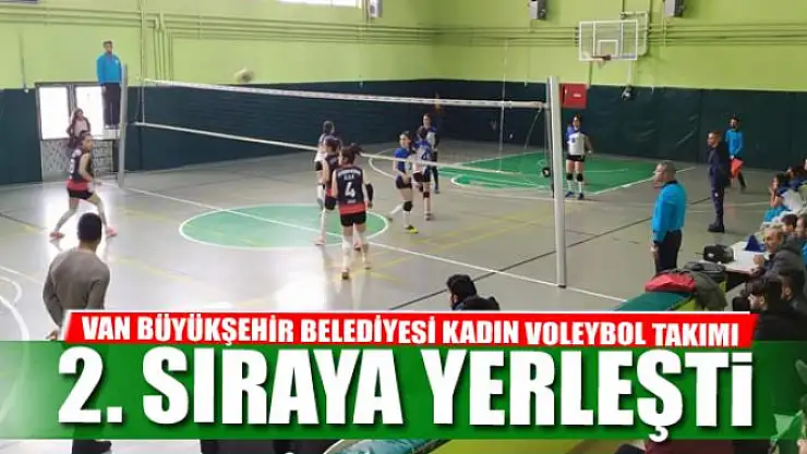 KADIN VOLEYBOL TAKIMI 2. SIRAYA YERLEŞTİ