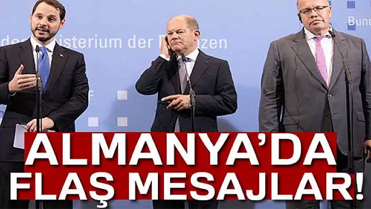 Bakan Albayrak: 'Türkiye'nin istikrarı Almanya'ya, Almanya'nın istikrarı Türkiye'ye pozitif katkı yapacaktır'