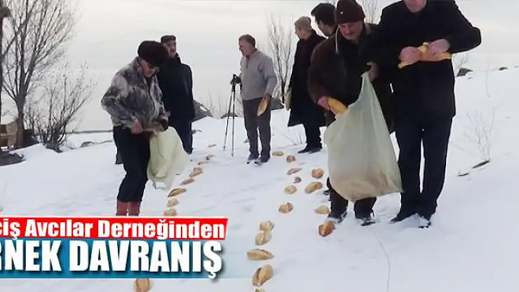 Erciş Avcılar Derneğinden örnek davranış