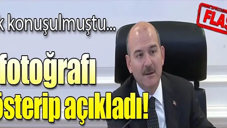 Süleyman Soylu'dan flaş açıklamalar!
