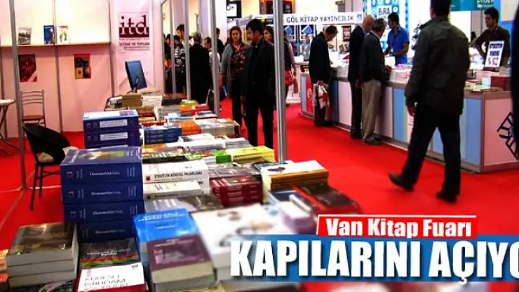 Van Kitap Fuarı kapılarını açıyor