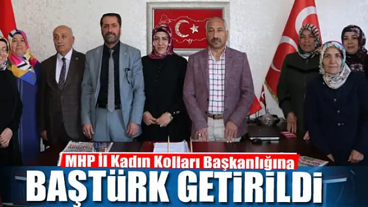 MHP İl Kadın Kolları Başkanlığına Suna Baştürk getirildi