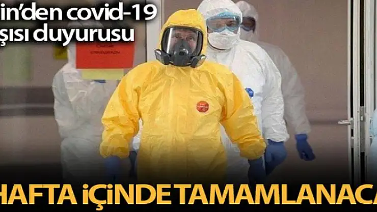 Rusların Covid-19 aşısının ilk üretimi 2 hafta içinde tamamlanacak