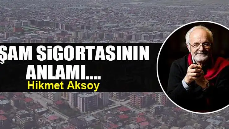 Yaşam sigortasının anlamı....