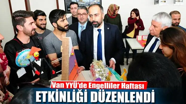 YYÜ'de Engelliler Haftası etkinliği