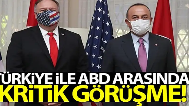 Dışişleri Bakanı Çavuşoğlu, ABD'li mevkidaşı ile görüştü