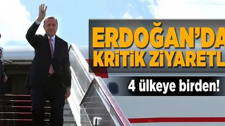 Cumhurbaşkanı Erdoğan, Afrika turuna çıkıyor