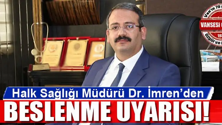Dr. İmren'den Ramazanda beslenme önerisi