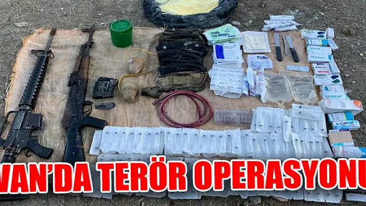 Van'da terör operasyonu