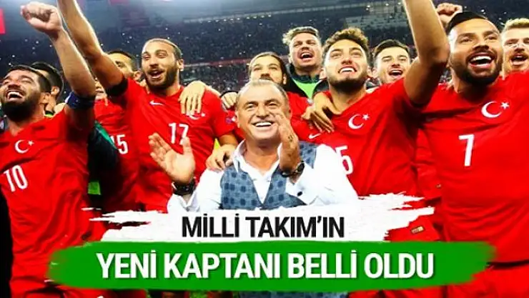 A Milli Takım'ın yeni kaptanı belli oldu