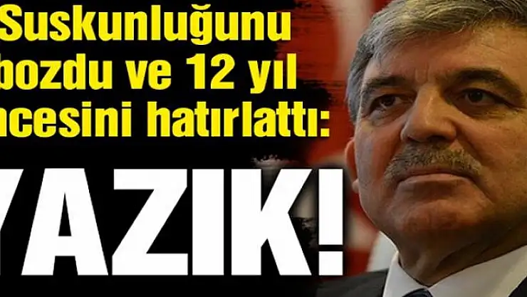 Abdullah Gül'den YSK'ya İstanbul eleştirisi