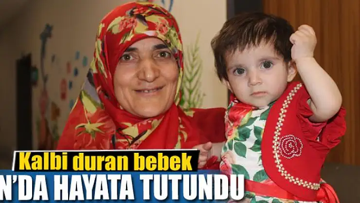 5 dakika boyunca kalbi duran bebek hayata tutundu