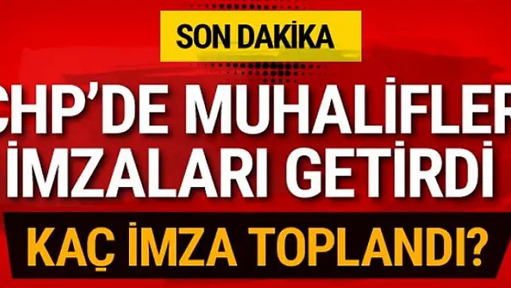 Muharrem İnce 630 imza topladı