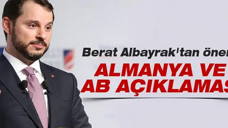 Bakan Albayrak'tan AB'ye mesaj