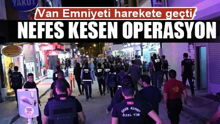 Emniyetten uyuşturucu operasyonu