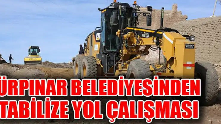 Gürpınar Belediyesinden stabilize yol çalışması
