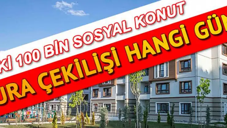 Ucuz konutta kura çekimi pazartesi