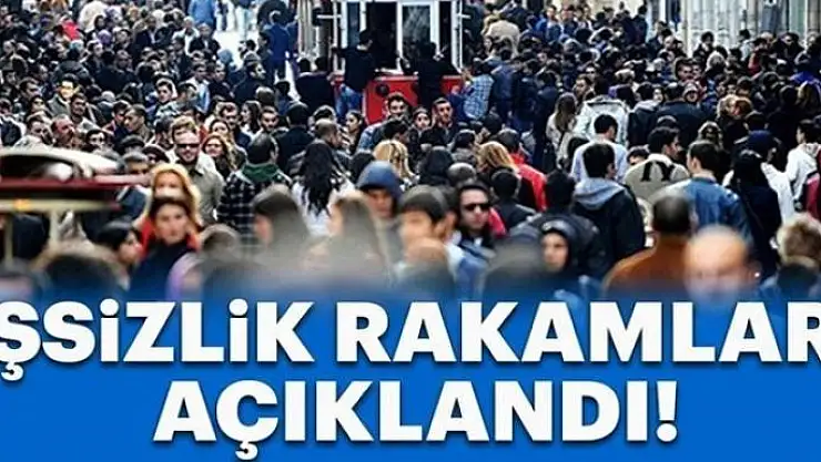 İşsizlik oranı Nisan'da 3,4 puan arttı