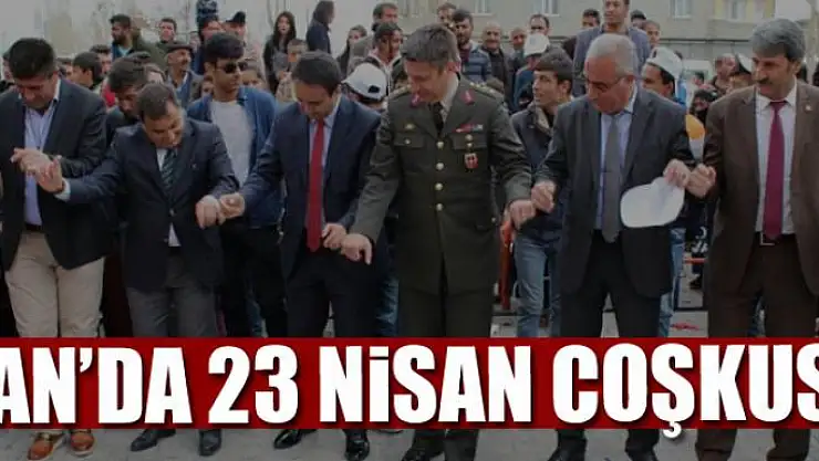 Van'da 23 Nisan coşkusu