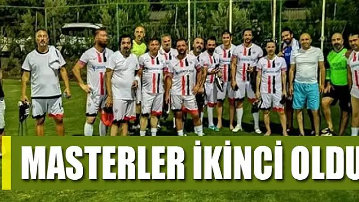 MASTERLER İKİNCİ OLDU