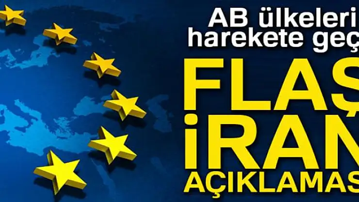 AB'den 'İran' açıklaması