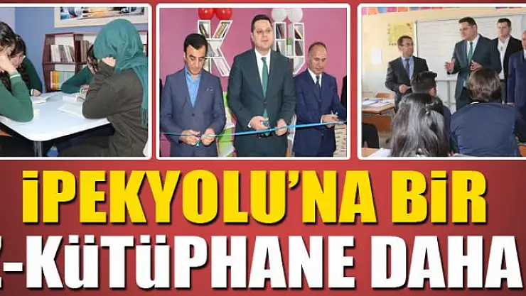 Mehmet Akif Ersoy'un adını taşıyan lisede Z-kütüphane açılışı 