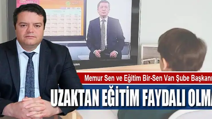 UCA: UZAKTAN EĞİTİM FAYDALI OLMADI  