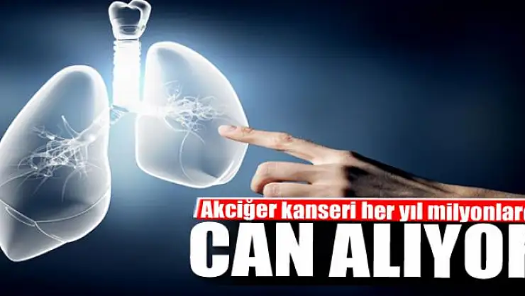 Akciğer kanseri her yıl milyonlarca can alıyor