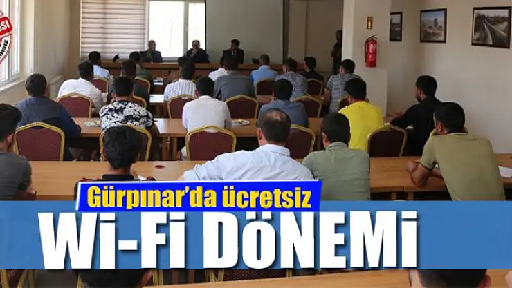 Gürpınar'da ücretsiz Wİ-Fİ dönemi