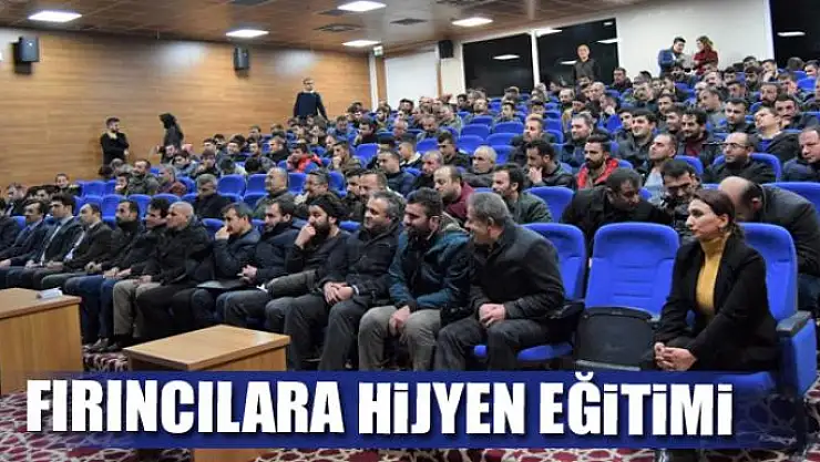 250 fırıncıya hijyen eğitimi