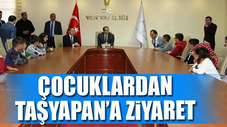 ÇOCUKLARDAN TAŞYAPAN'A ZİYARET