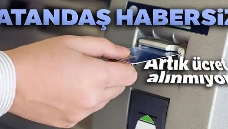 Kamu bankalarının ATM'lerdeki ortaklığından vatandaş habersiz